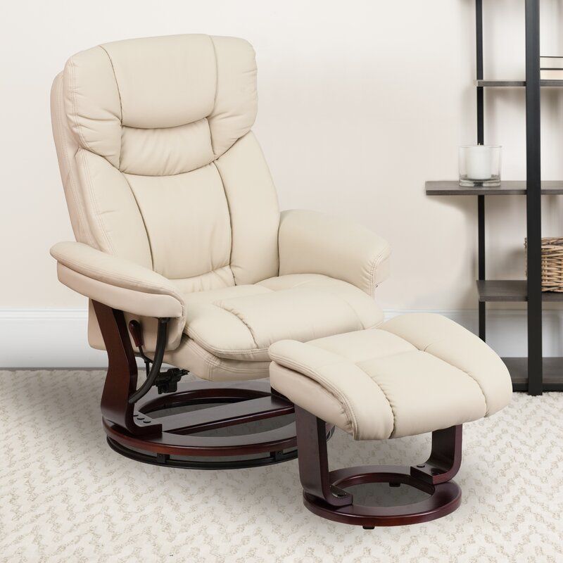 Wide Manual Swivel Standard Recliner thumbnail 2