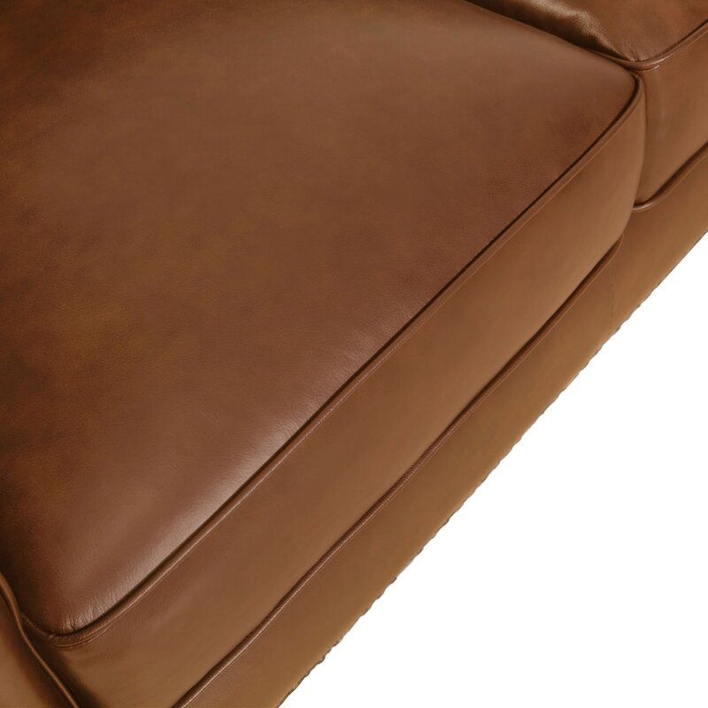 Mehmud 204 Wide Genuine Leather Symmetrical Corner Sectional thumbnail 5