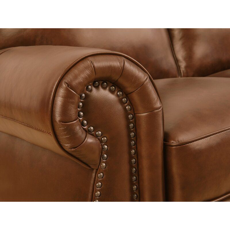 Mehmud 204 Wide Genuine Leather Symmetrical Corner Sectional thumbnail 7