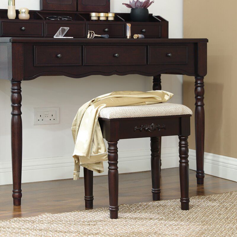Soares Vanity Set with Mirror thumbnail 4