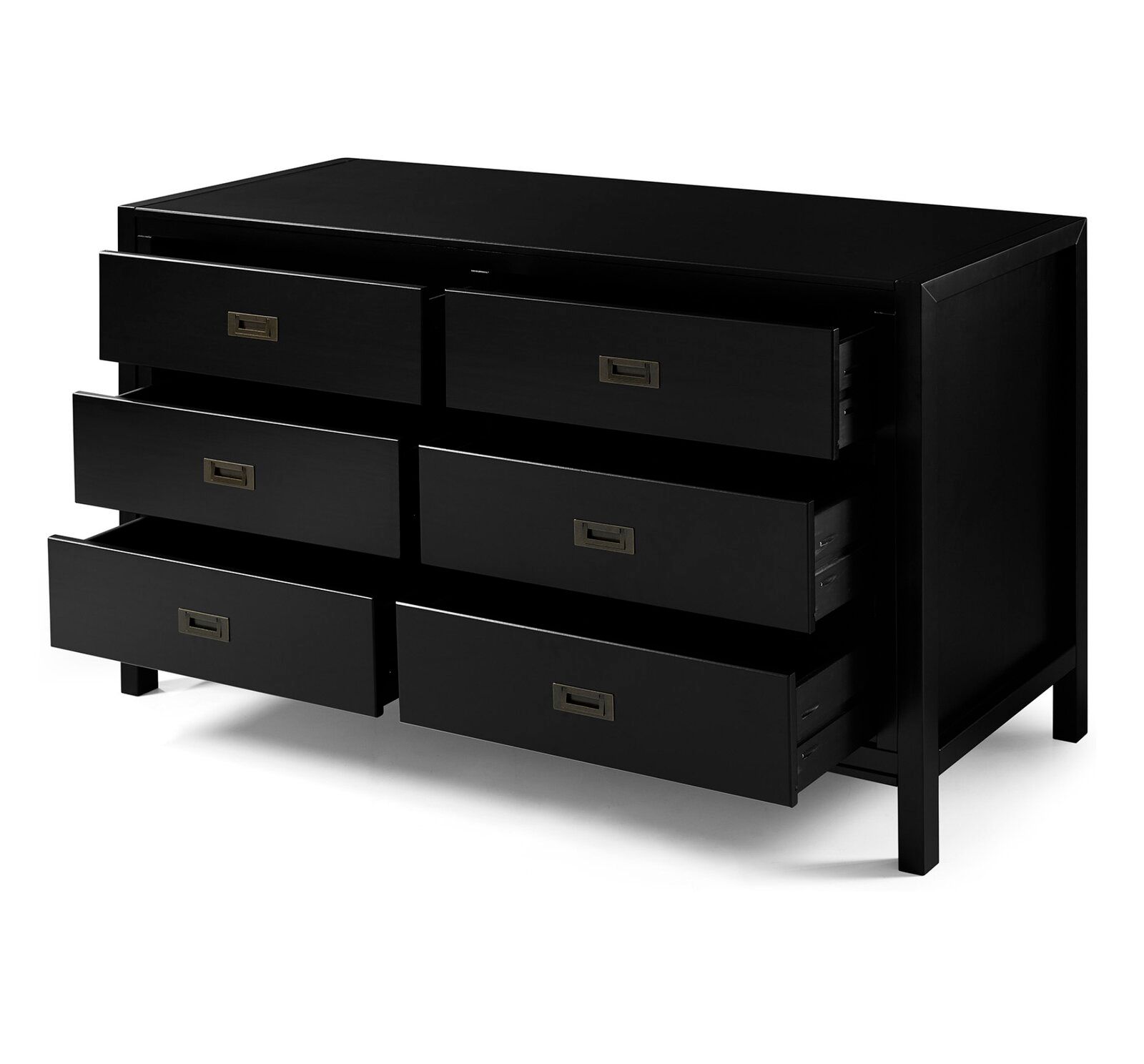 Lockley 6 Drawer  Double Dresser thumbnail 4