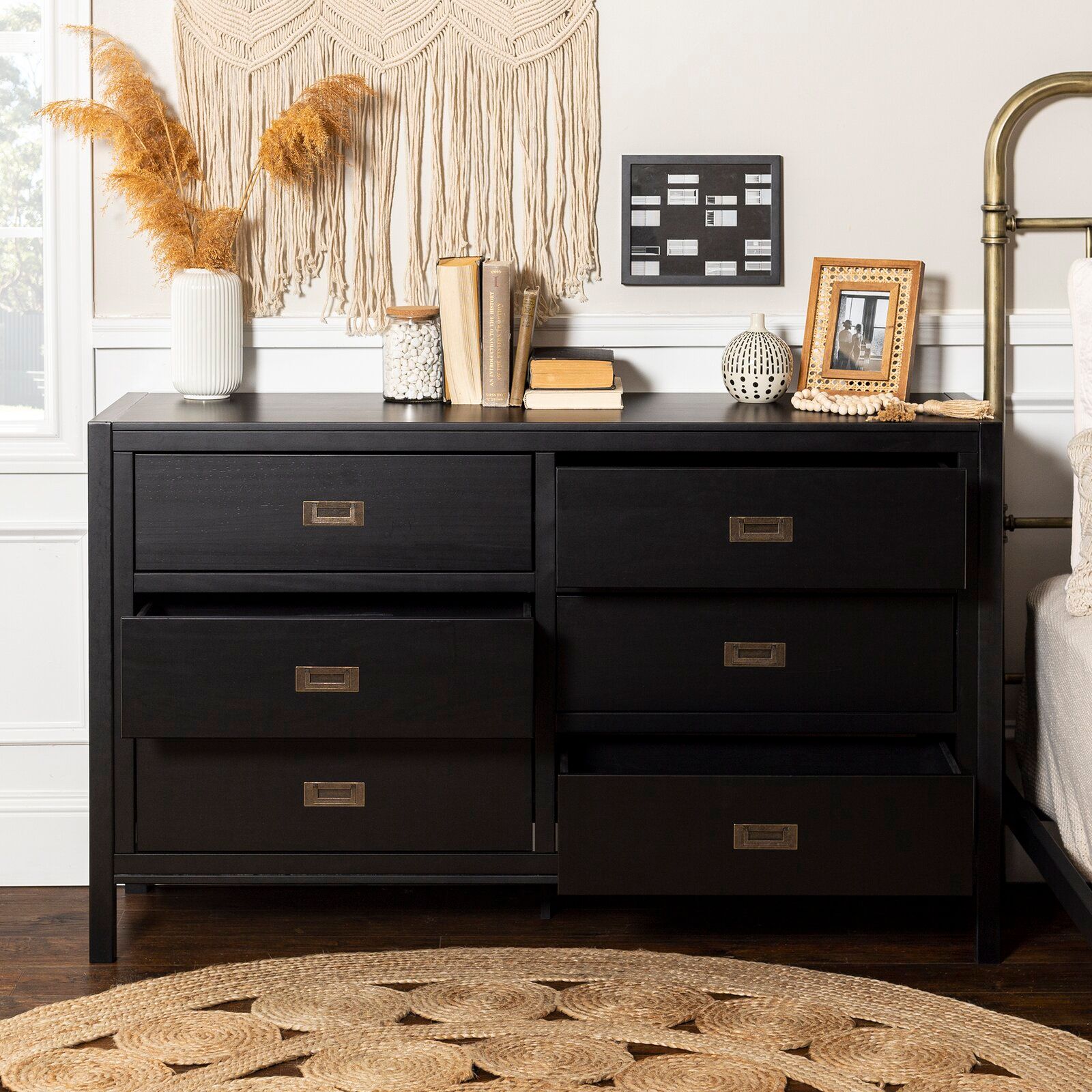 Lockley 6 Drawer  Double Dresser thumbnail 7