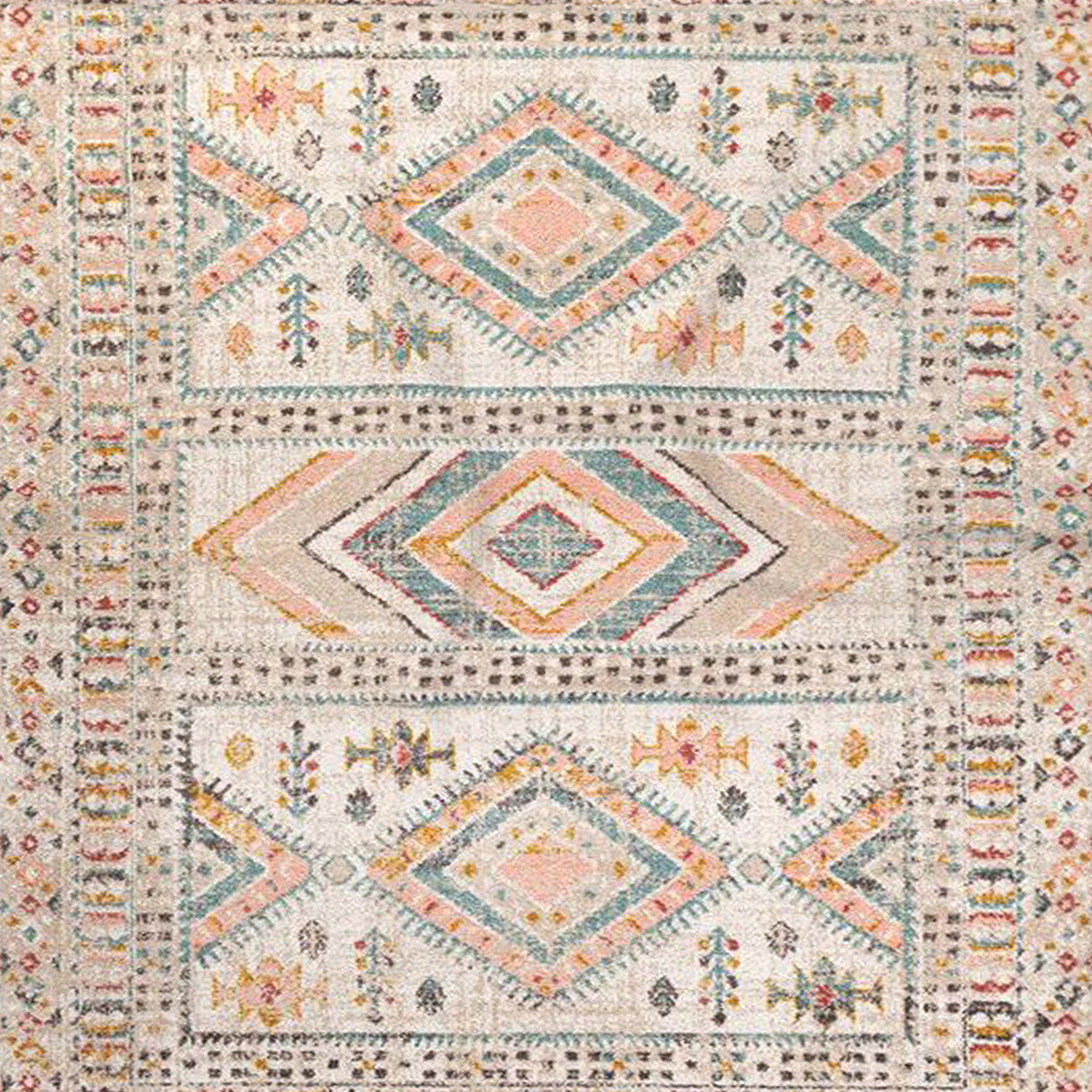 Oriental Heritage Moroccan Rug Rectangular Pillow With Inserts thumbnail 3