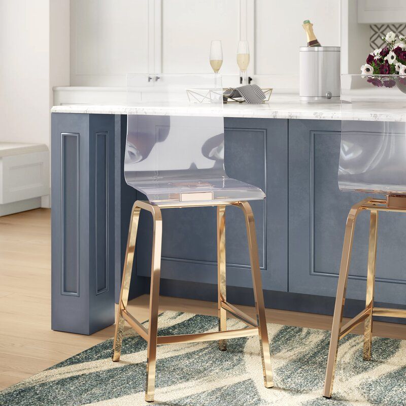 Daphne Swivel Bar and Counter Stool Set of 2 thumbnail 5