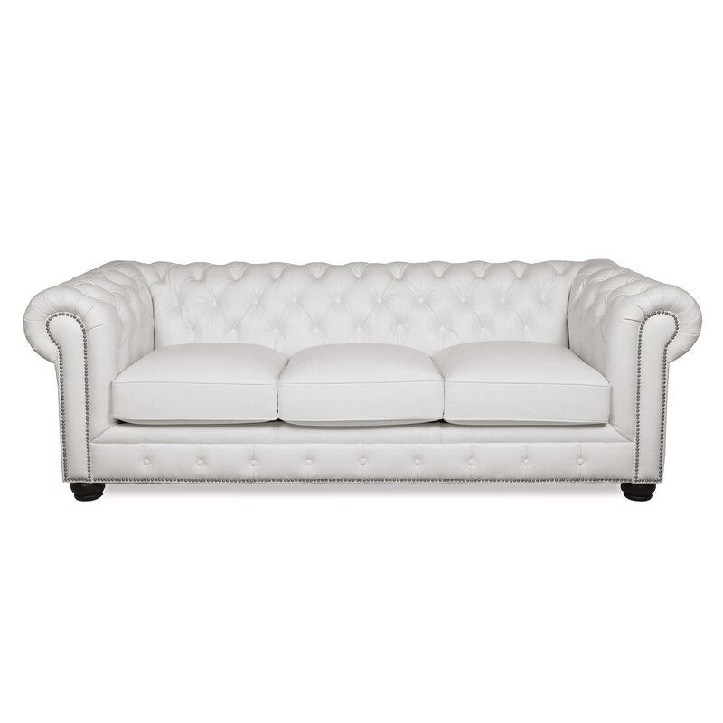 Adelbert 95 Rolled Arm Chesterfield Sofa thumbnail 3