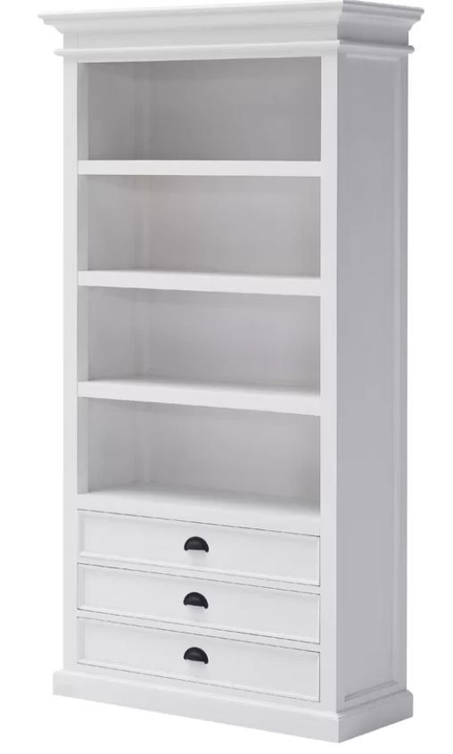 Sorrento Solid Wood Standard Bookcase thumbnail 2