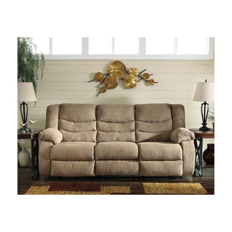 Drennan Pillow Top Arm Reclining Sofa thumbnail 2