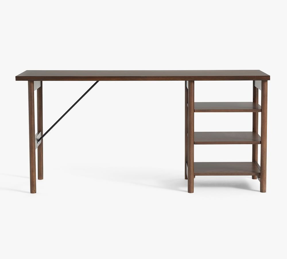 Bloomquist 64 Inches Desk with Shelves thumbnail 3