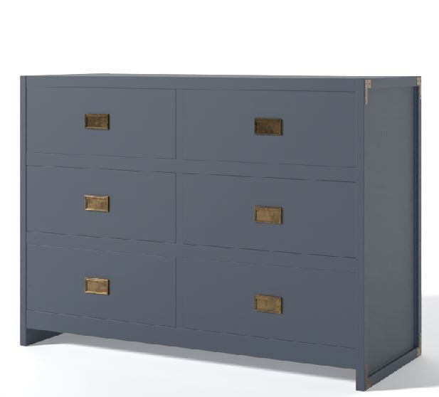 Delafuente 45'' Wide 6 - Drawer Double Dresser thumbnail 2