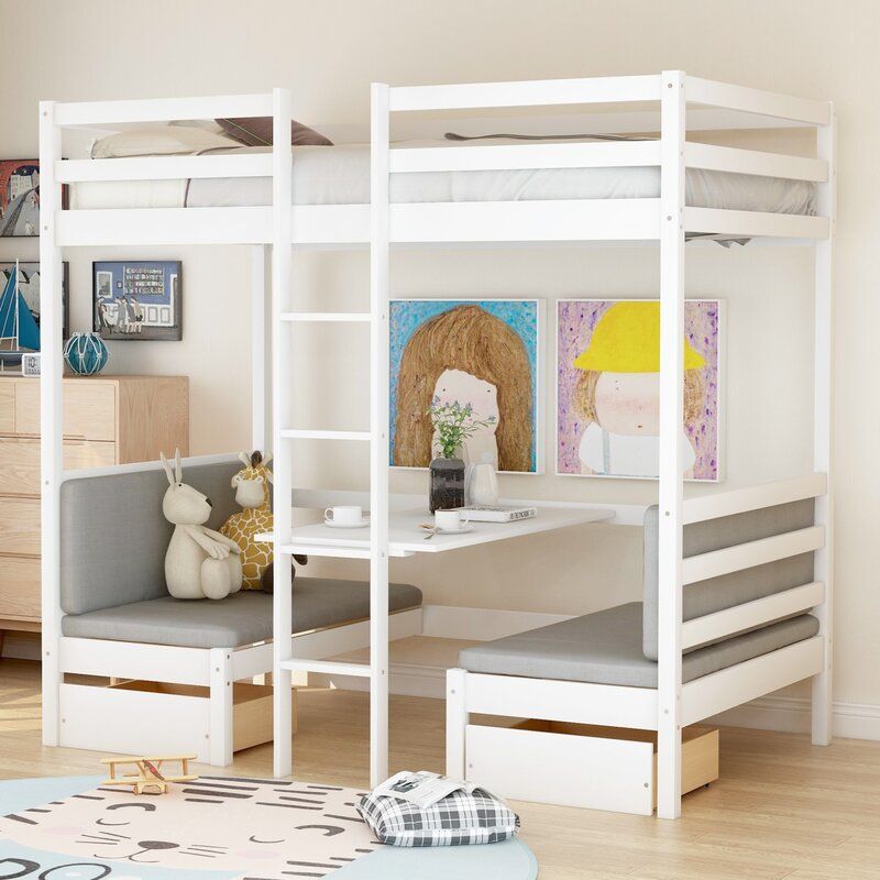 Hagaman Twin Convertible Toddler Bed thumbnail 2