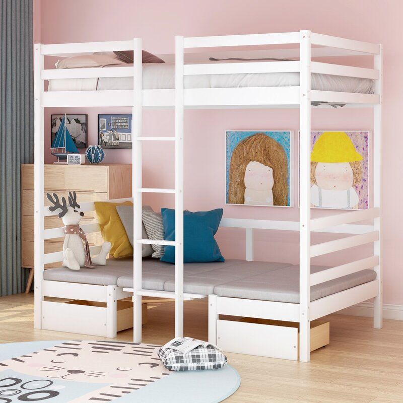Hagaman Twin Convertible Toddler Bed thumbnail 3