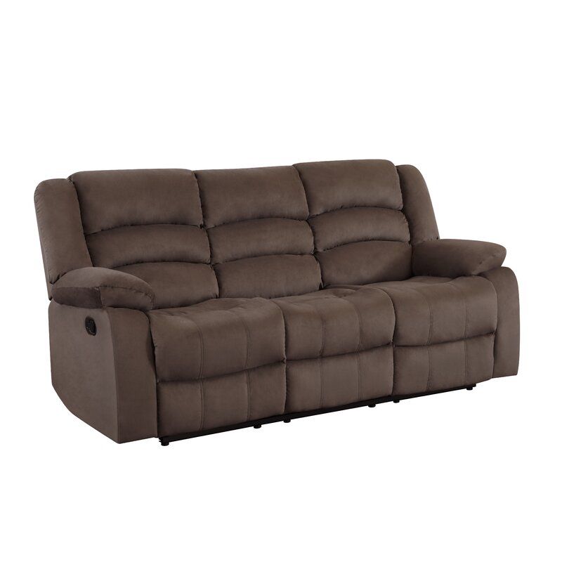Aum 81Pillow Top Arm Reclining Sofa thumbnail 2