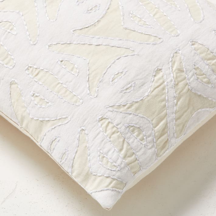Nova Reverse Applique Pillow Cover Set of 2 No inserts thumbnail 2
