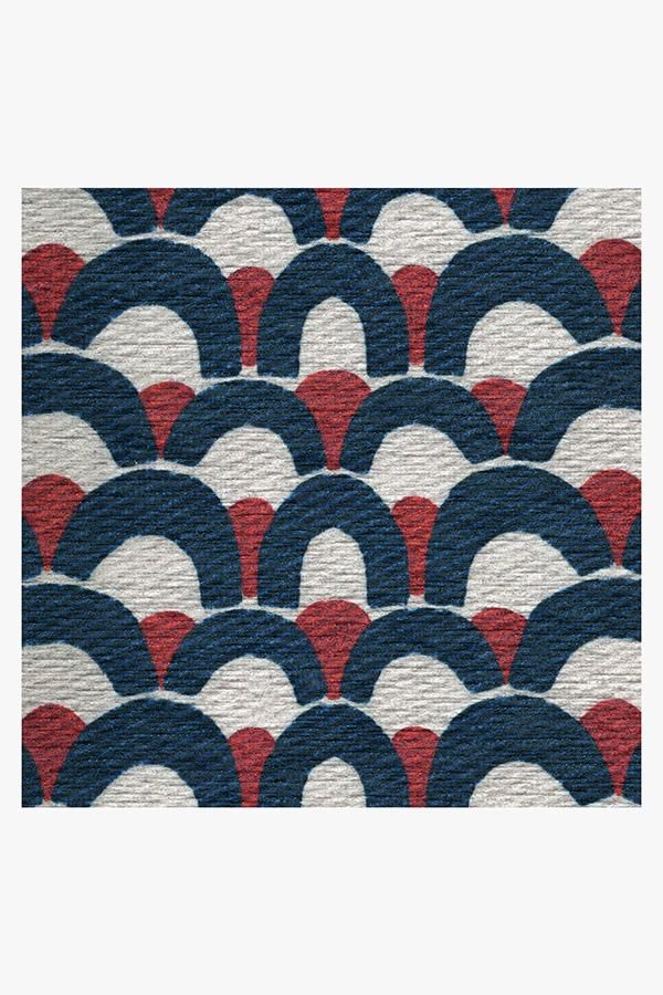 Cynthia Rowley Lamella Blue Rug thumbnail 3