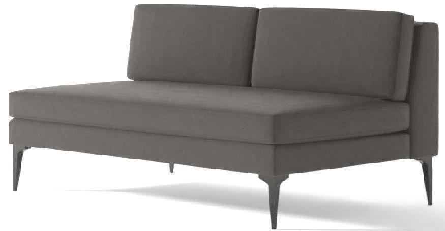 Modular Andes Sectional Armless 2 Seater Sofa thumbnail 2