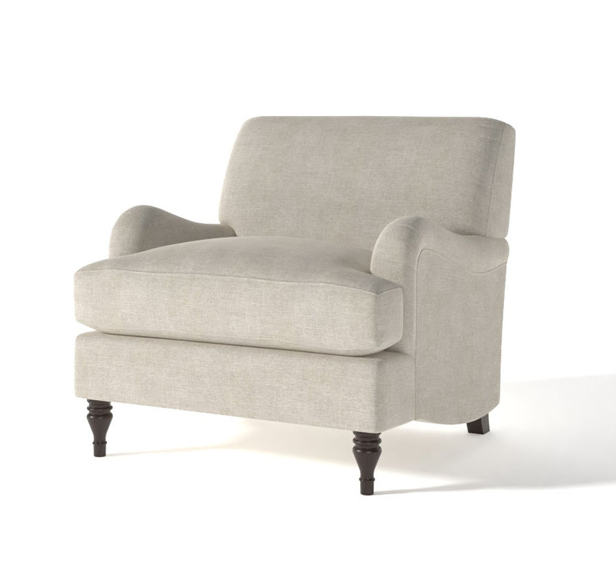 Carlisle Upholstered Tightback Armchair thumbnail 2