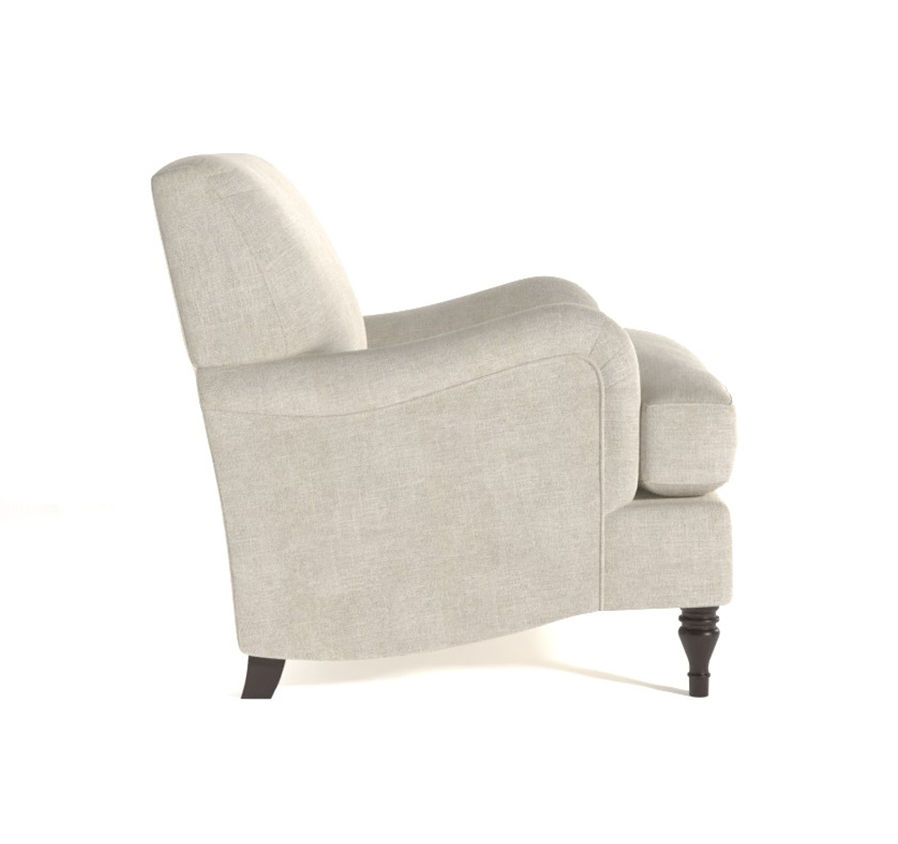 Carlisle Upholstered Tightback Armchair thumbnail 3