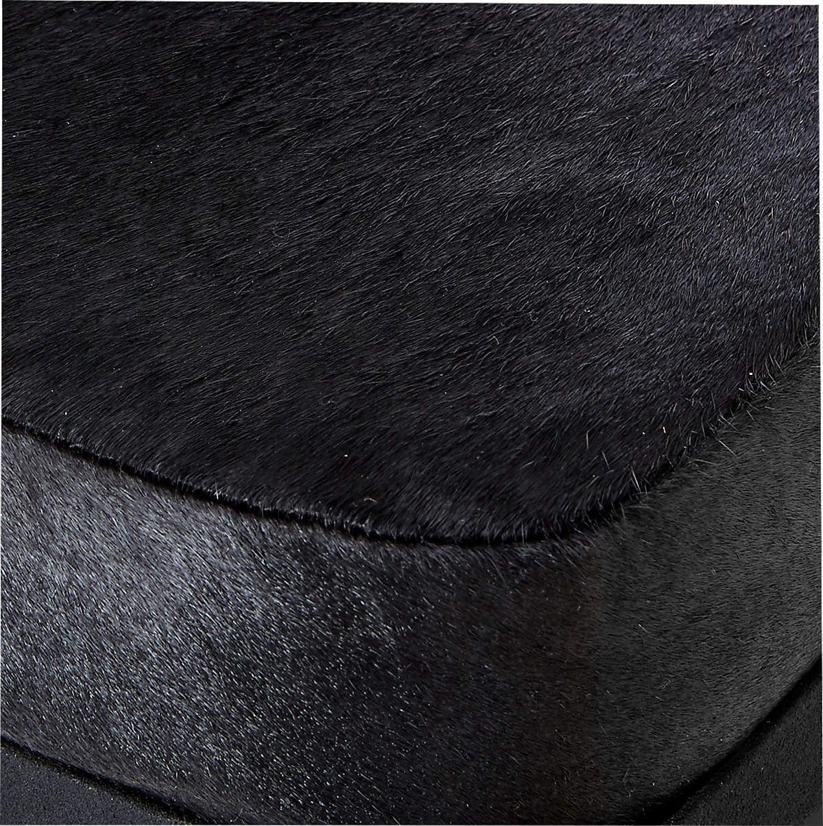 SERPETTE BLACK COWHIDE STOOL thumbnail 4