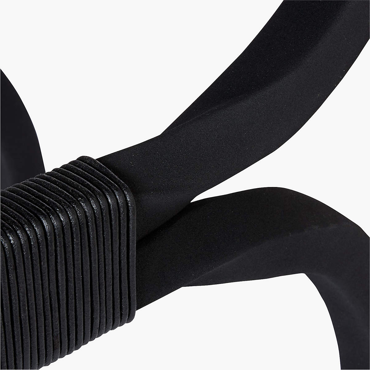 SERPETTE BLACK COWHIDE STOOL thumbnail 5