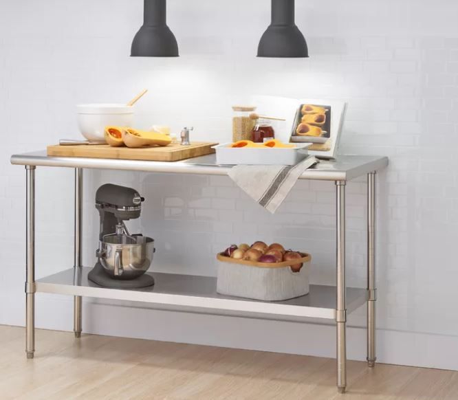 Christner Stainless Steel Prep Table thumbnail 2