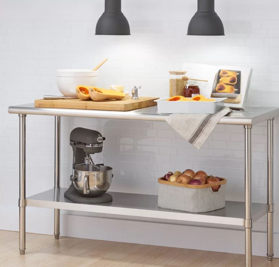 Christner Stainless Steel Prep Table thumbnail 3