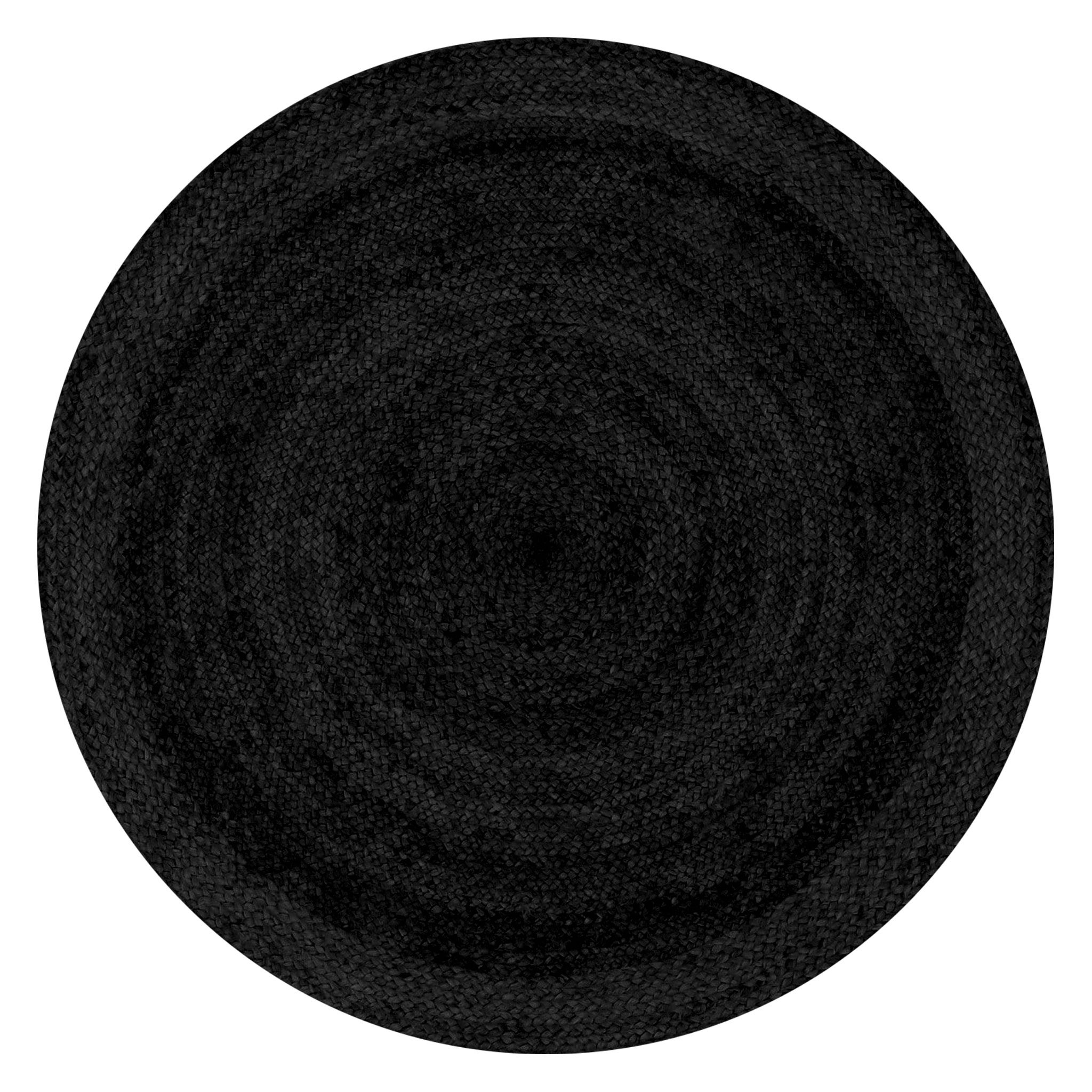 CRISS KNIT BLACK POUF thumbnail 6