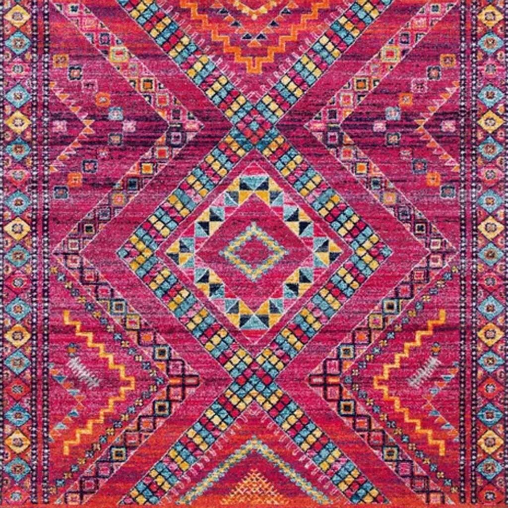 Traditional Bohemian Moroccan Throw Pillow With Insert thumbnail 2