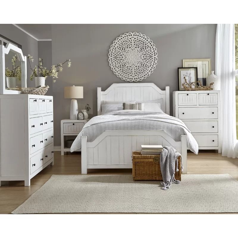 Stretford Solid Wood Low Profile Standard Bed thumbnail 2