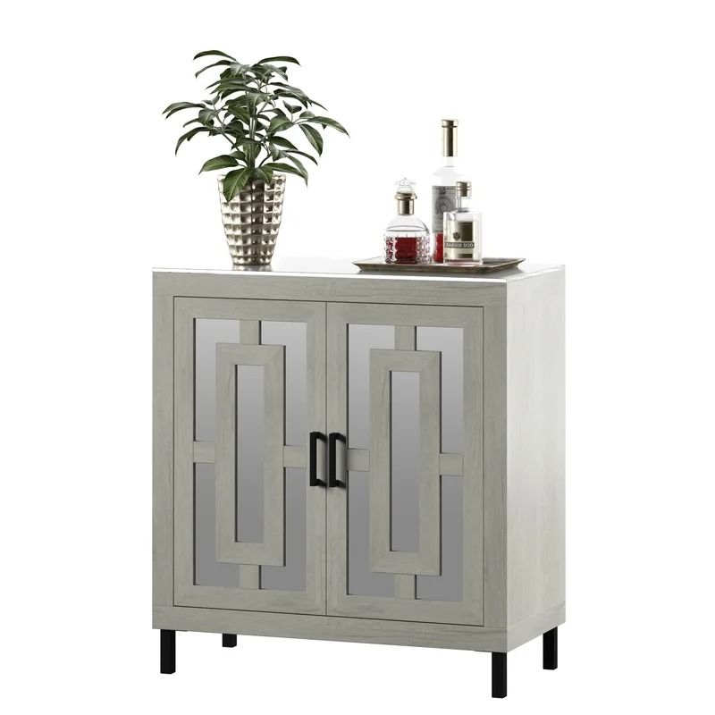 Casen Bar Cabinet with Wine Storage thumbnail 3
