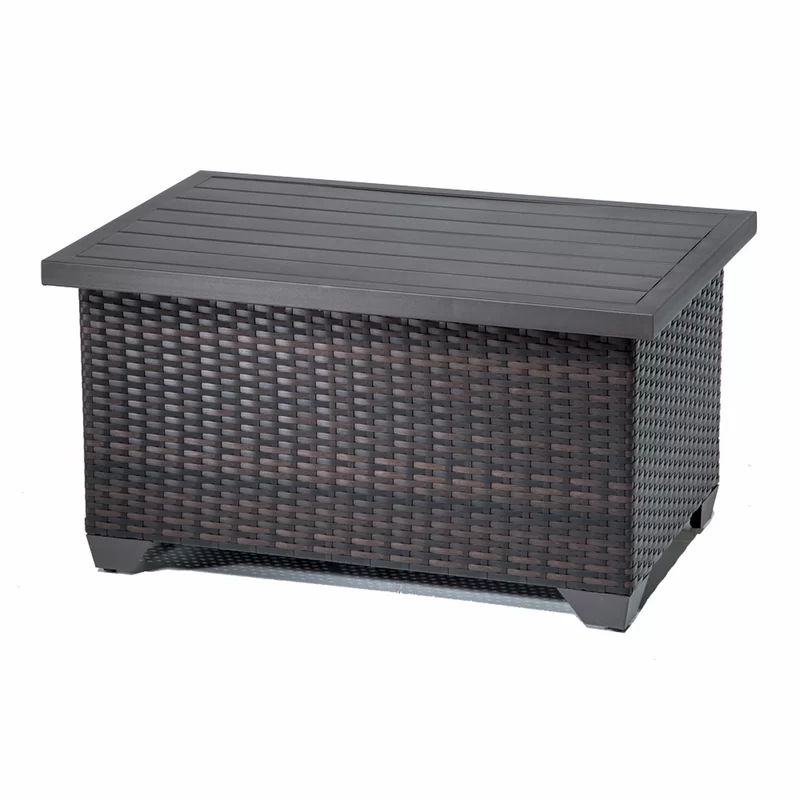 Fernando All Weather Wicker Rattan 6 Person Seating Group with Cushions thumbnail 3