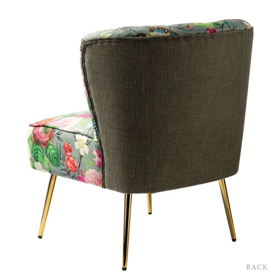 Claudie Tufted Side Chair Set of 2 thumbnail 3