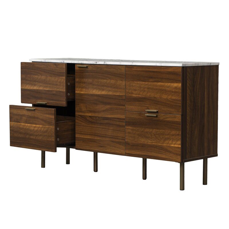 Karlin Wide 4 Drawer Sideboard thumbnail 2