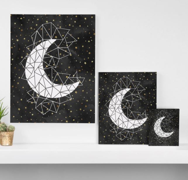Moonlight Art Canvas thumbnail 2