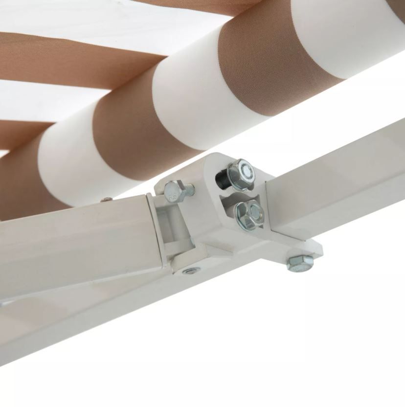 Outsunny Manual Retractable Patio Sun Shade Awning thumbnail 3