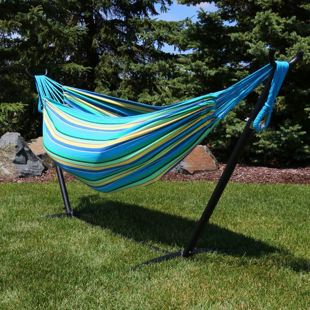 Mira Double Classic Hammock with Stand thumbnail 2