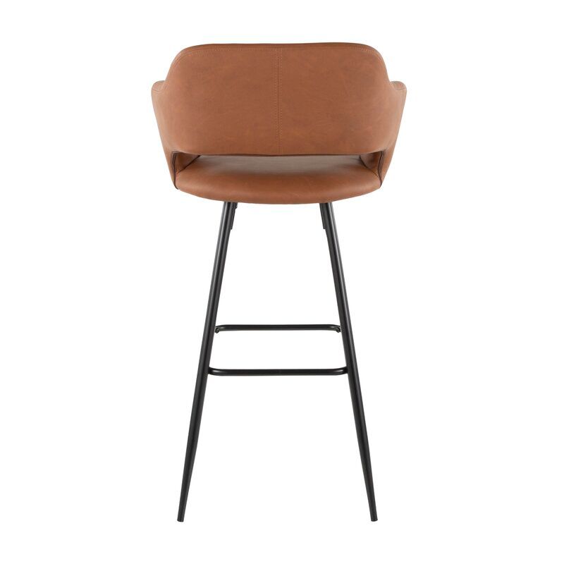 Crosby Upholstered Bar and Counter Stool Set of 2 thumbnail 3