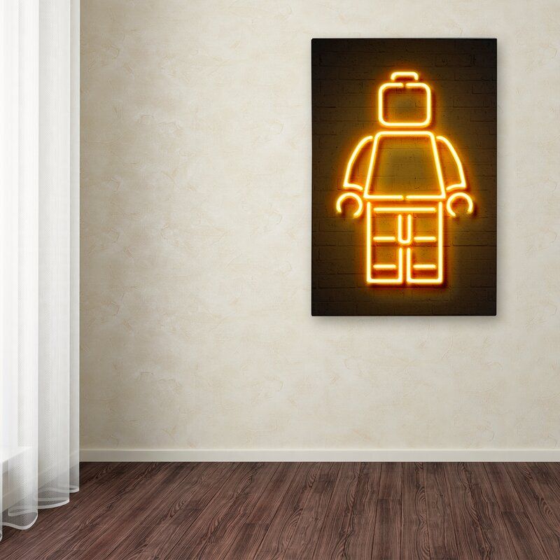 Octavian Mielu Minifig Graphic Art on Canvas Unframed thumbnail 3