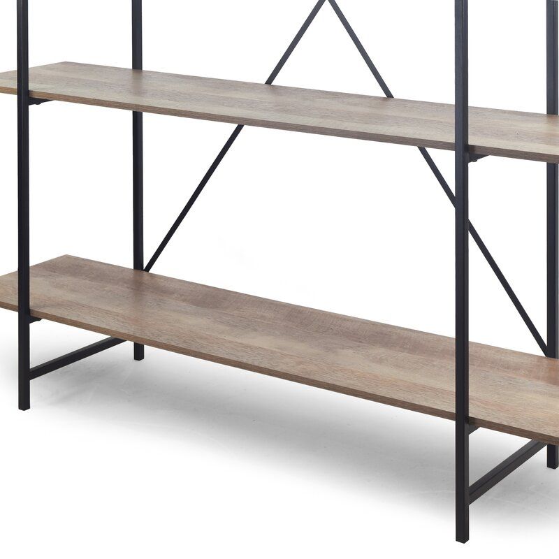 Windley Metal Etagere Bookcase thumbnail 3