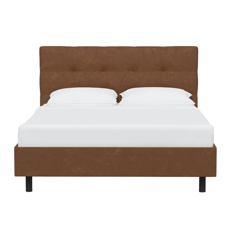 Jurita Upholstered Low Profile Platform Bed  thumbnail 2