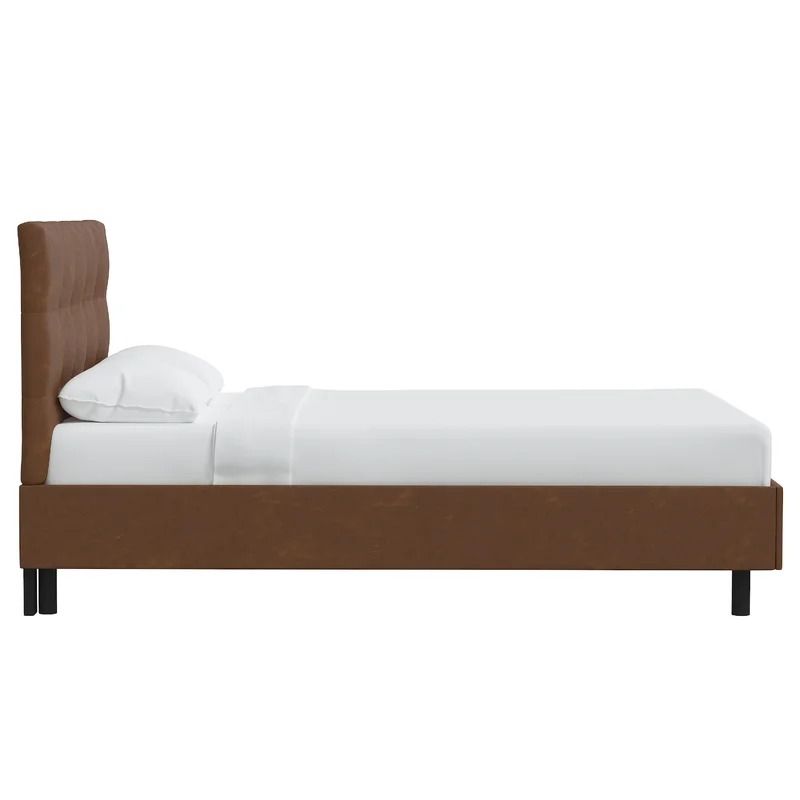 Jurita Upholstered Low Profile Platform Bed  thumbnail 3