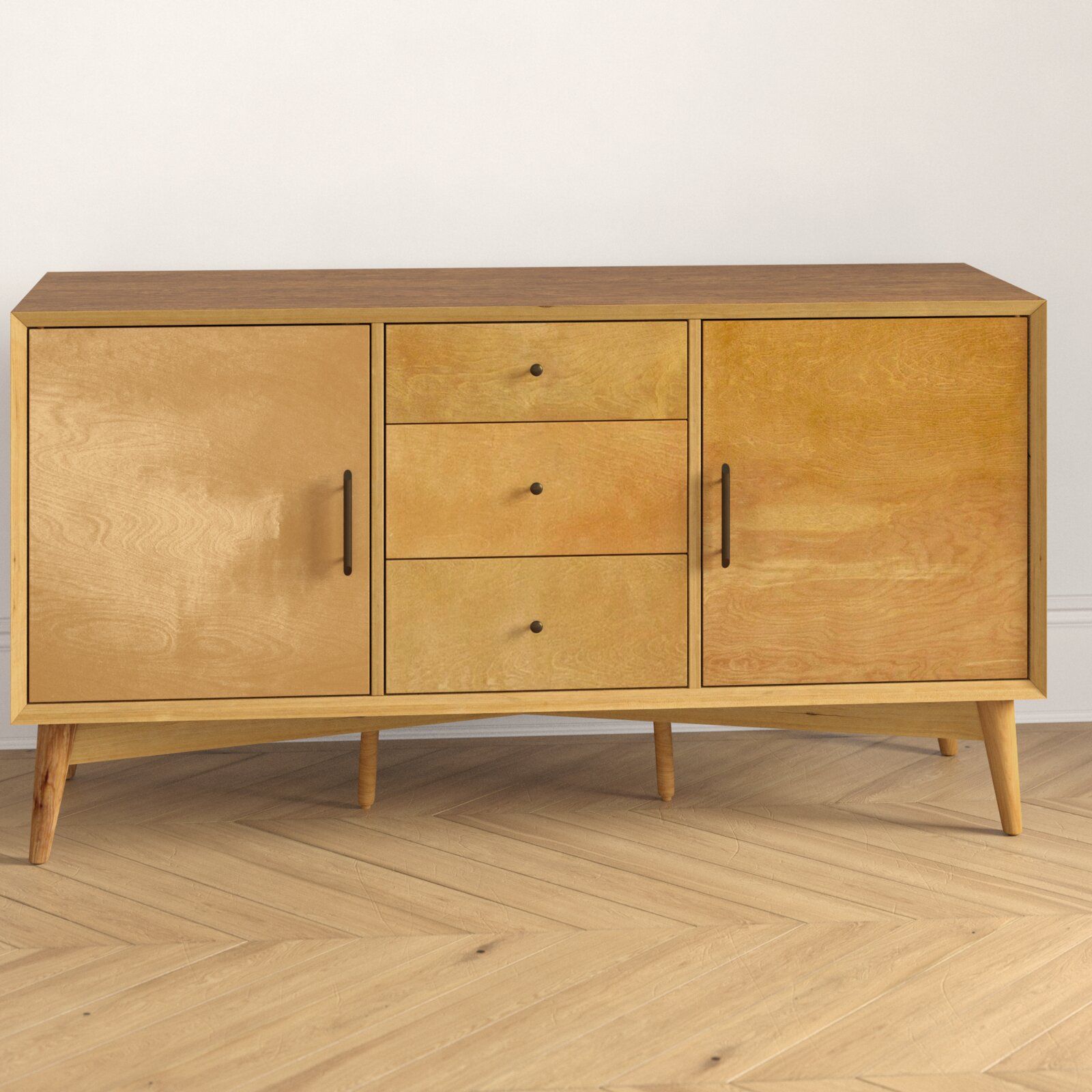 Acorn Union City 3 Drawer Buffet Table thumbnail 5