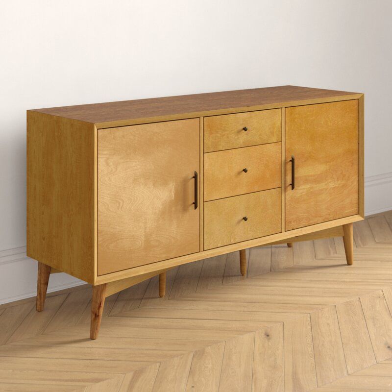 Acorn Union City 3 Drawer Buffet Table thumbnail 6