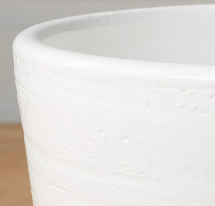 VIRGIL MATTE WHITE PLANTERS Large thumbnail 5