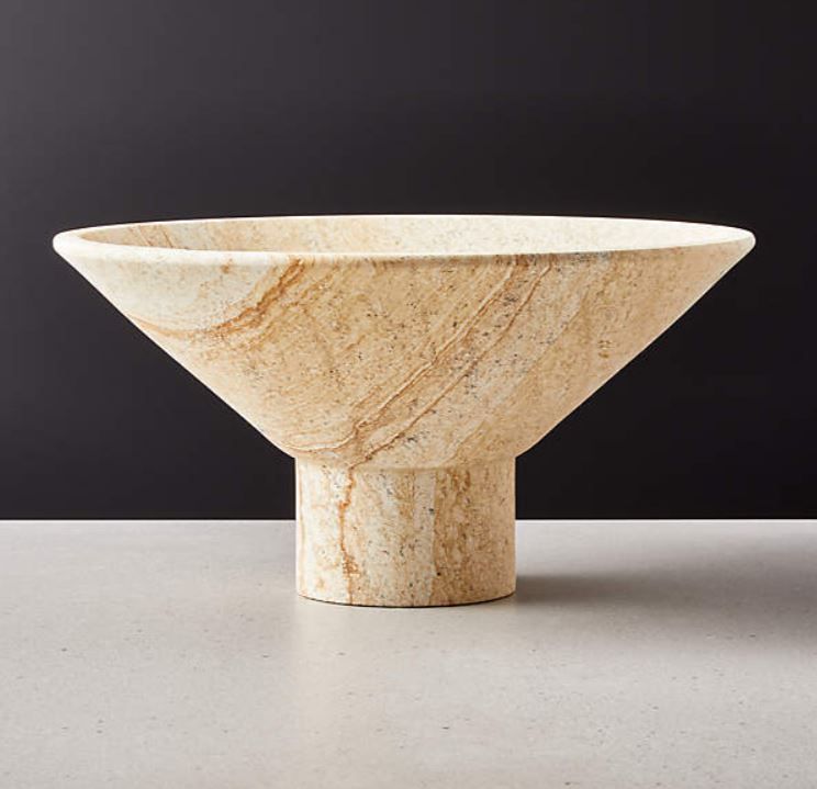 Dune Footed Sandstone Bowl thumbnail 2