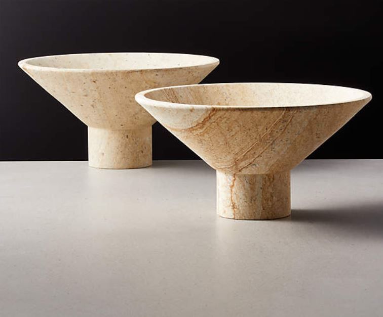 Dune Footed Sandstone Bowl thumbnail 5