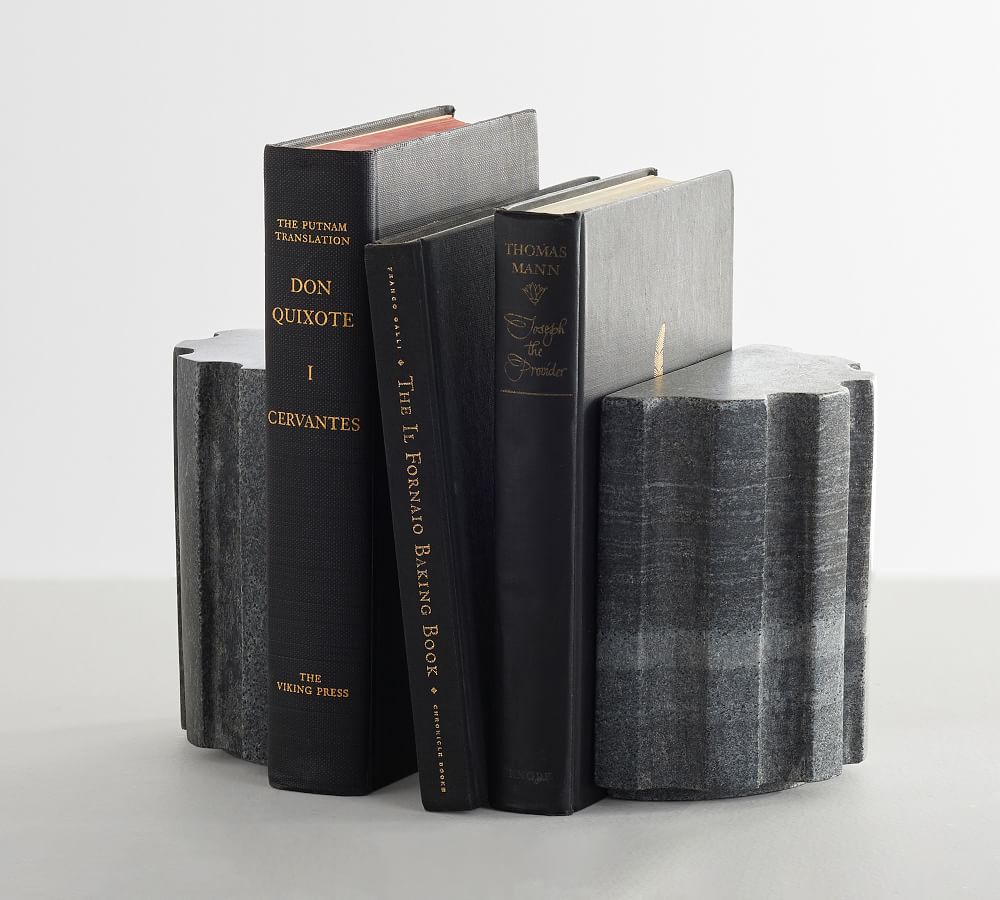Black Marble Book Ends thumbnail 2