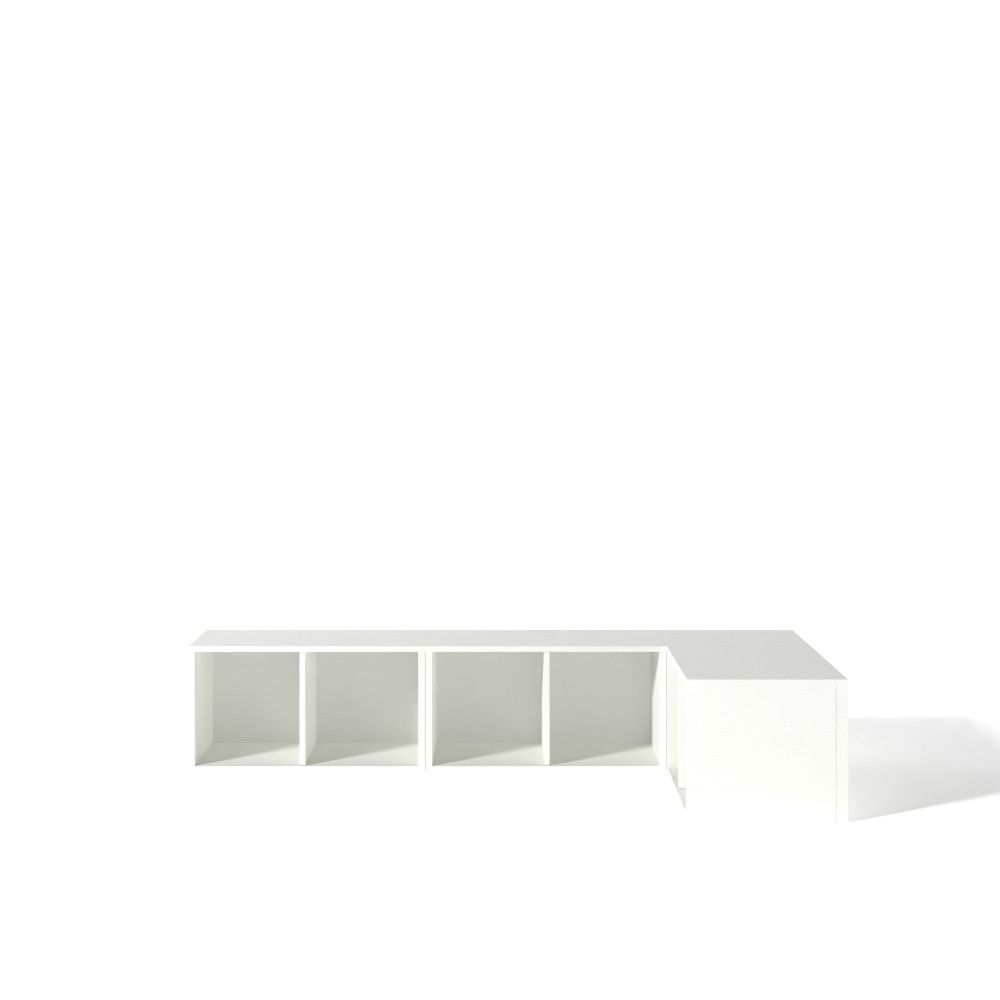 Modular Banquette Set Antique White thumbnail 2
