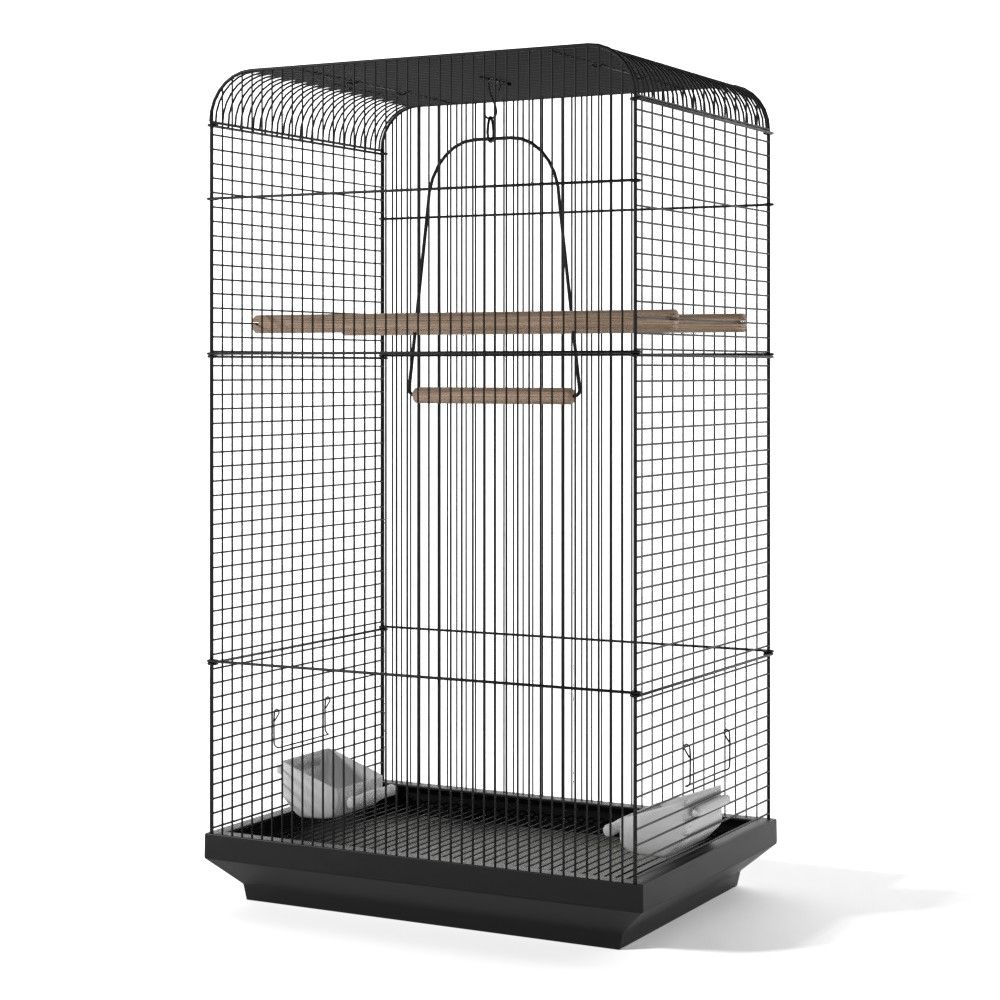 Cairns Steel Play Top Table Top Bird Cage with Perch thumbnail 3