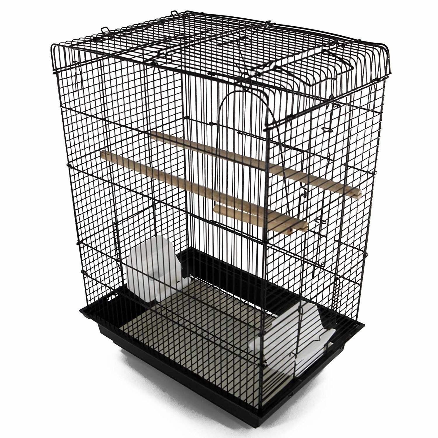 Cairns Steel Play Top Table Top Bird Cage with Perch thumbnail 4