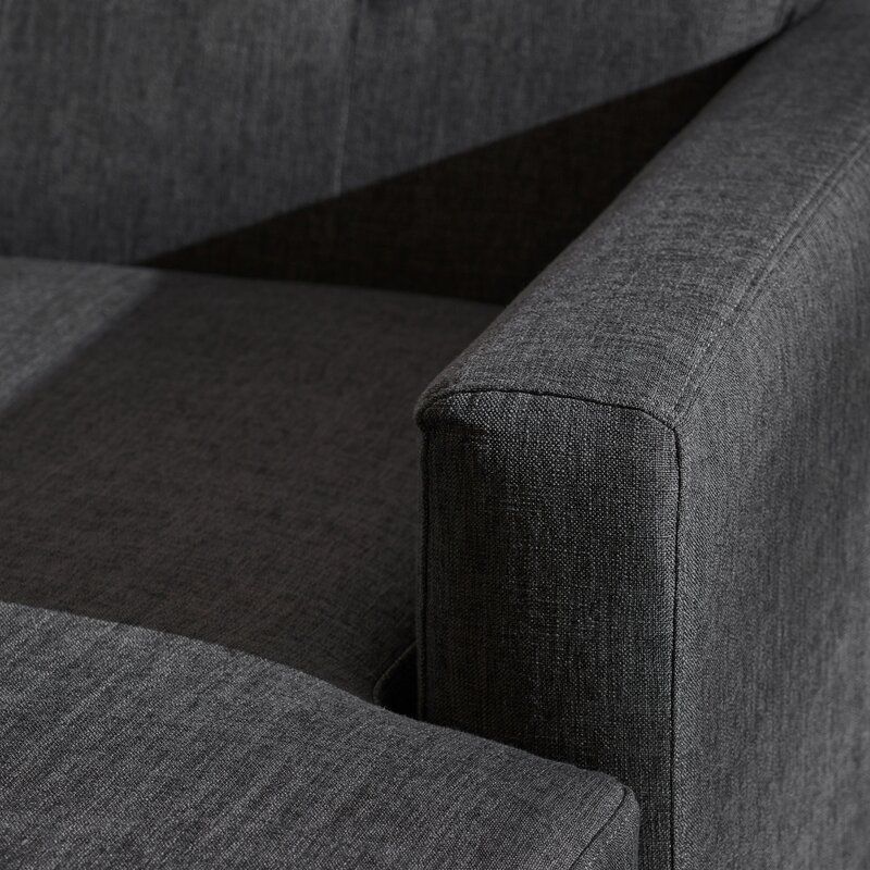 Endicott Tufted One Arm Right Arm Square Chaise Lounge thumbnail 4